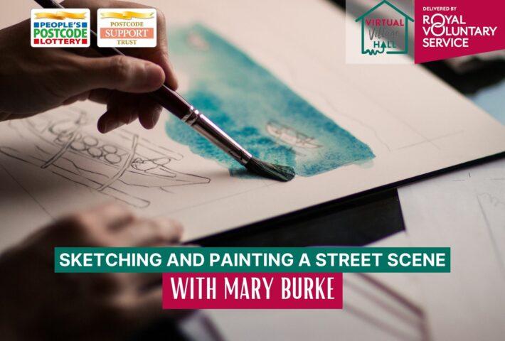 Sketching and Painting a Street Scene with Mary Burke